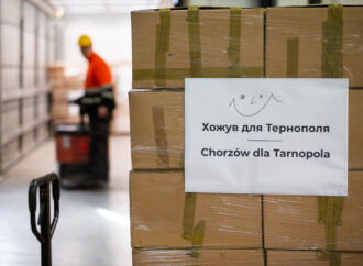 Dary zebrane w Chorzowie systematycznie trafiają do Tarnopola