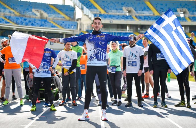 Ze Stadionu Śląskiego do Grecji i z powrotem – bieg charytatywny Tomasza Sobani