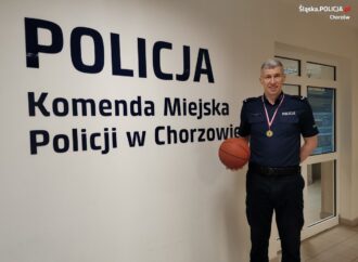 Policjant z Chorzowa w składzie mistrzowskiej drużyny