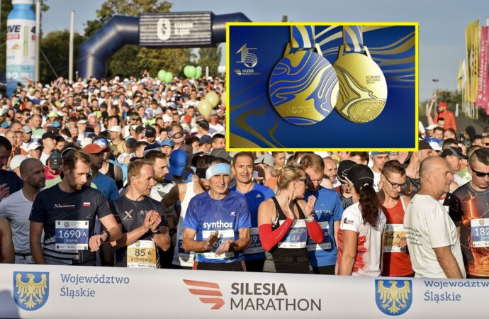 O taki medal powalczą biegacze podczas Silesia Marathon. „Będzie największy”