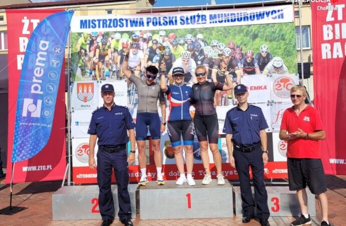 Burza, wiatr i zalane drogi nie przeszkodziły chorzowskiej policjantce